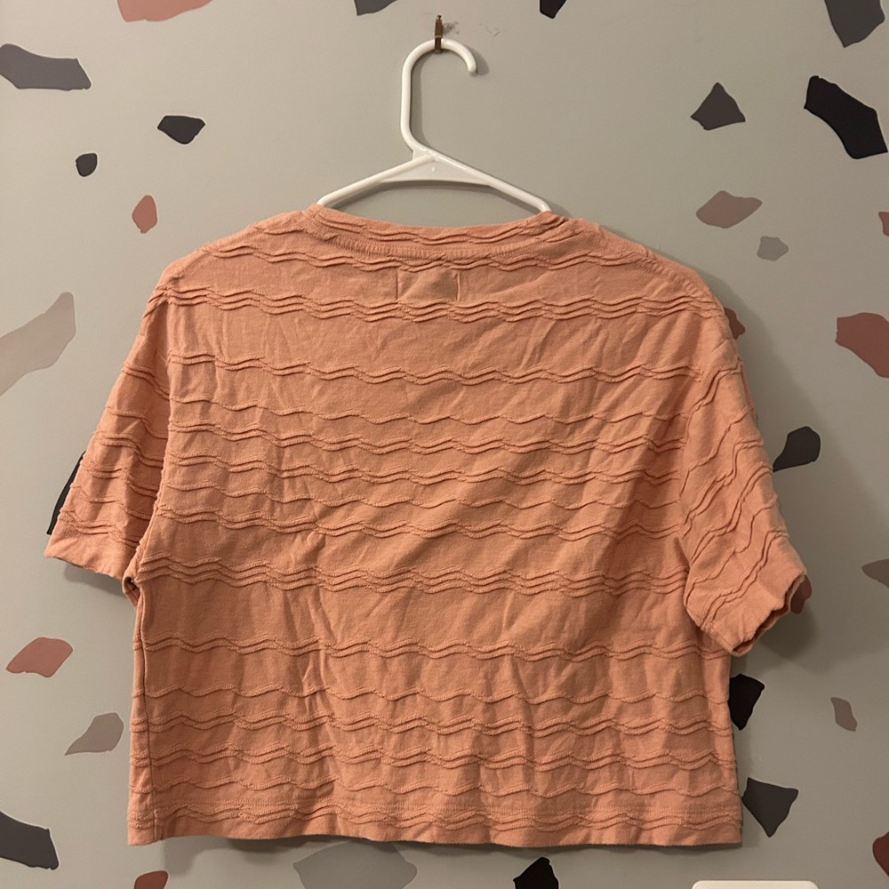 Madewell Texture & Thread Cropped Tee - Picture 2 of 3